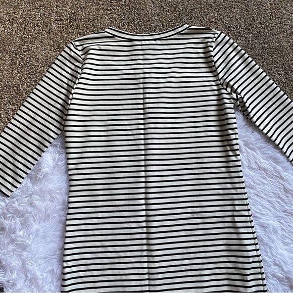 Lou Lou Striped Maternity Nursing Dress Womens Size Small - Picture 5 of 10